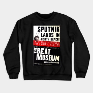 Sputnik Beat Poster Crewneck Sweatshirt